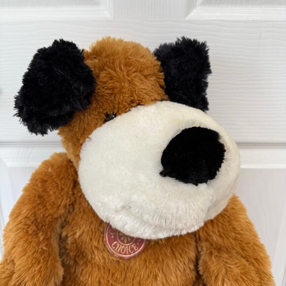 Dan Dee Collector's Choice Brown Puppy Dog Plush 15'' - Picture 2 of 12